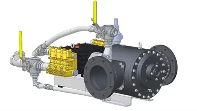 iso cad image FIREMIKS 8000-3-PP-F-ALU-DRV G83 Flange_